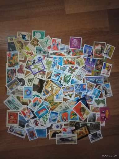 100 чистых марок СССР