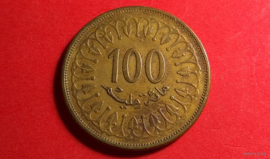 100 миллим 1997. Тунис.