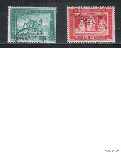 Ватикан-1964,(Мих.462-463) гаш.  , Религия 500-летие Николая Кузануса, (полная серия)
