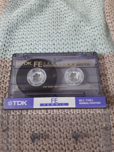 Кассета  TDK FE FERRIC 60.