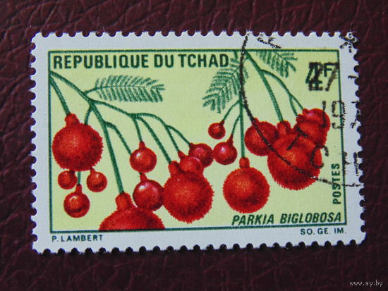 Чад  1969 г.  Флора.