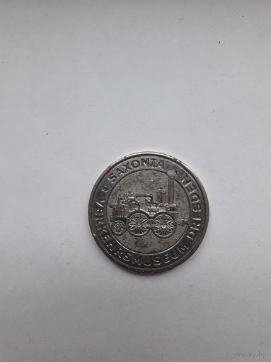 Жетон Дрезден музей транспорта