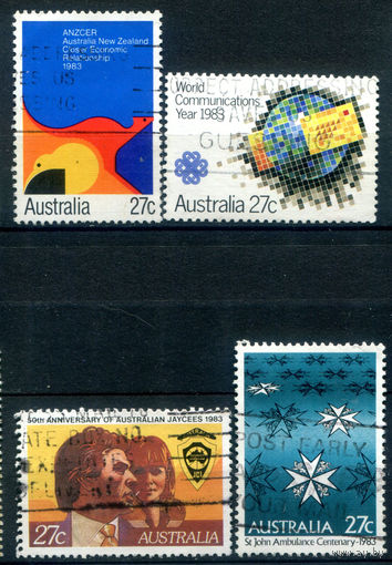 Австралия - 1983г. - 4 полные серии - 4 марки - гашёные. #3-WB-83-B-1
