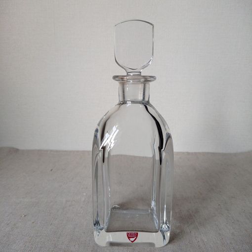 Хрустальный декантер (штоф) Orrefors Sweden