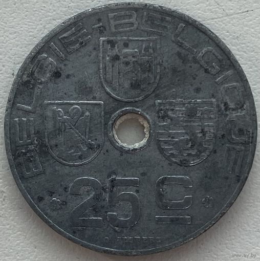 Бельгия 25 сантимов 1944 г.