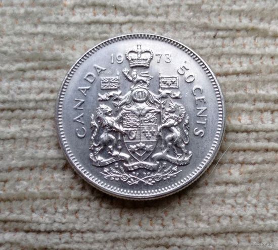 Werty71 Канада 50 центов 1973