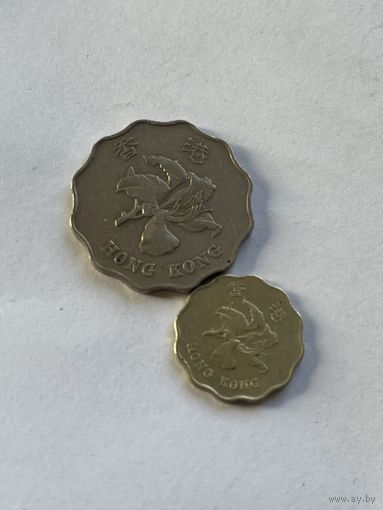 Гонконг 2 монеты