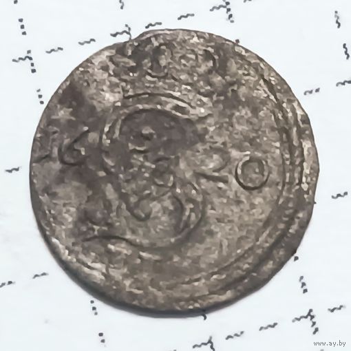 2 динарий, двуденарий 1620