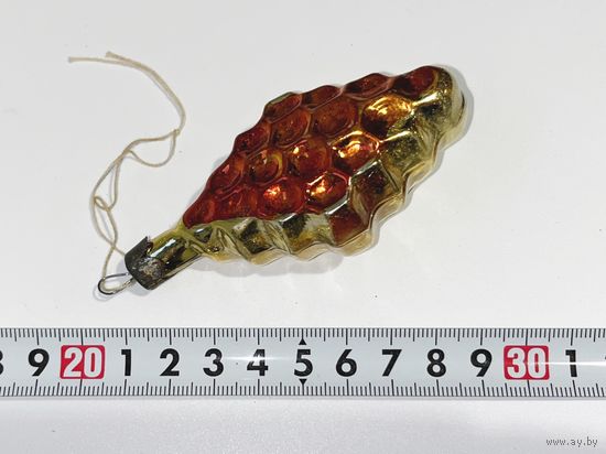 Ёлочные игрушки СССР медовые соты