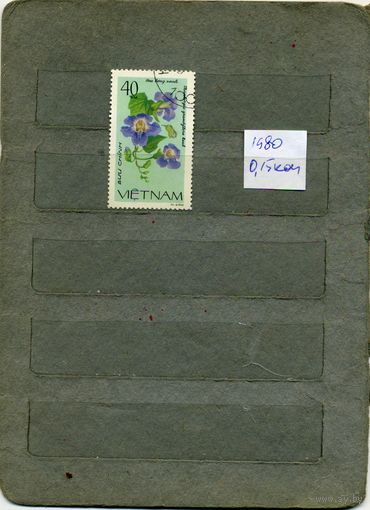 ВЬЕТНАМ, 1980,   ФЛОРА,   1м