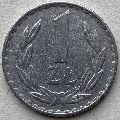 Польша 1 злотый 1977 г.