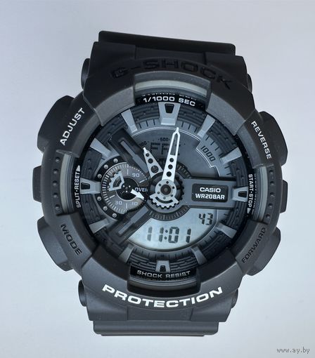 Мужские наручные часы Casio G-Shock GA-110c Черные