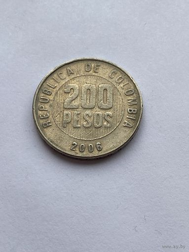 200 песо, 2006 г., Колумбия