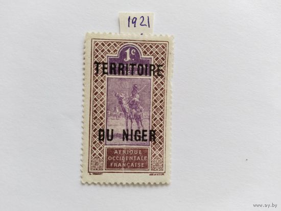 Франц. Нигер   1921 н/печ.