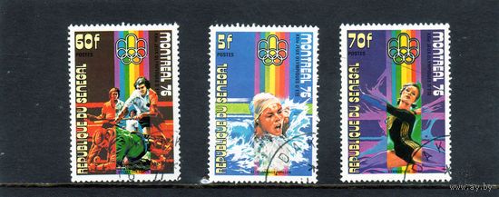 Сенегал. Гимнастика. Плавание. Хоккей. Олимпийские игры. Монреаль. 1976.