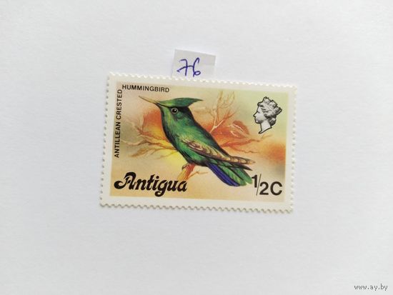 Антигуа 1976 птицы