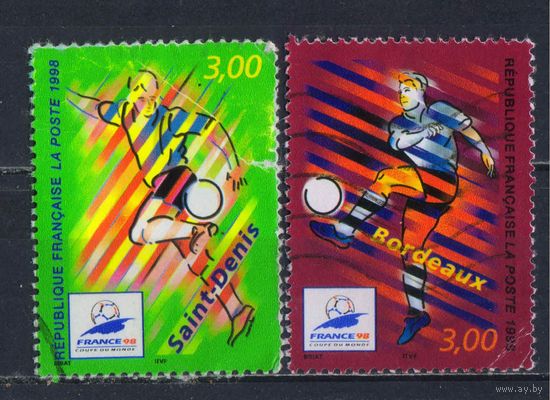 Франция 1998 Чемпионат мира по футболу 1998 Франция (IV) Сен-Дени Бордо Полная #3270-1