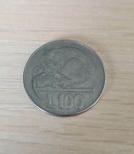Сан-Марино 100 лир, 1975 (Repubblica di San Marino L.100)