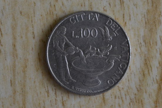 Ватикан 100 лир 1997 с 1 руб