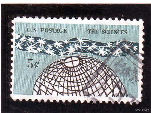 США. Ми-850. Науки: Вселенная. Земной шар.1963.