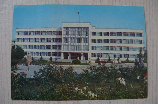 Краснодарский край. Анапа. Дом Советов; 1980, 1981, чистая, ДМПК + доп. марка.