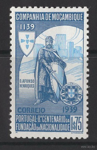 Мозамбик 1940 ** Первый Король Португалии Афонсо I Великий, 800 лет Португалии