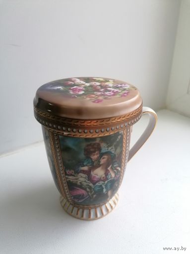 Заварочный бокал кружка в родной коробке