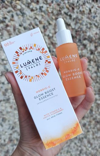 Сыворотка для ровного тона лица и сияния кожи Lumene Nordic-C Glow Boost Essence 30 ml