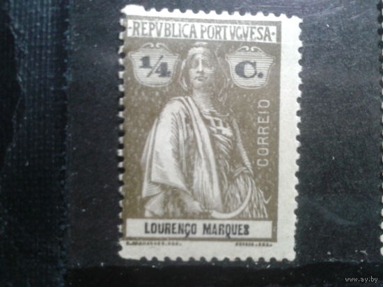 Мозамбик, колония Португалии, 1913.* Стандарт. Богиня Церера