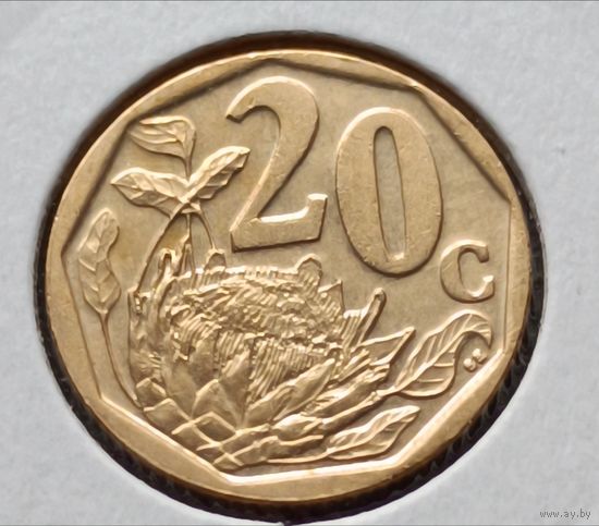 ЮАР. 20 центов 2012 года. (*).