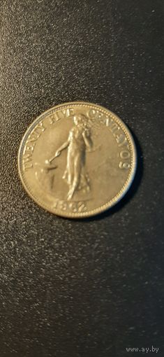 Филиппины 25 сентаво 1962