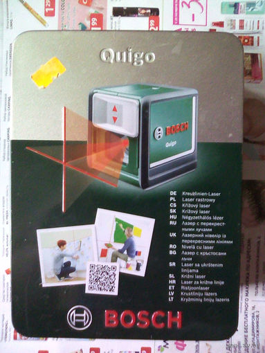 Жестяная коробка Bosch Z Quigo (лазерный нивелир)