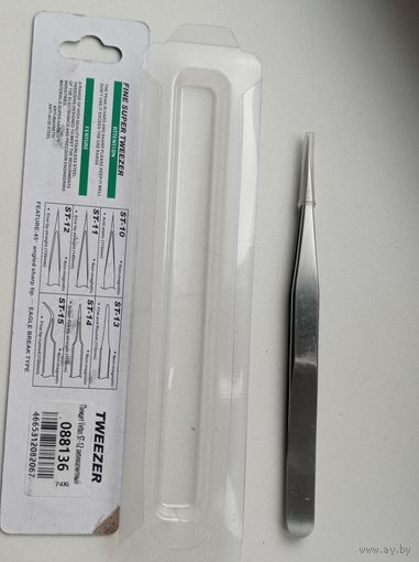 Пинцет антимагнитный, с хранения , новый, для часовых работ.