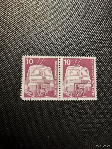 ФРГ. Стандарт. 1975г. гашеная пара