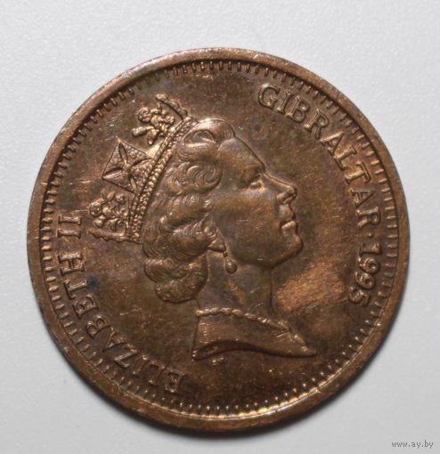 Гибралтар, 2 пенса, 1995 год