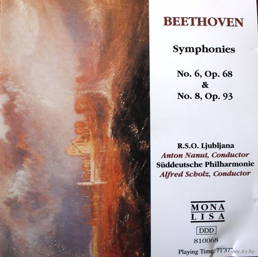 Бетховен. Симфонии 6 и 8. // Beethoven. Symphonies Nos. 6 & 8. (Audio CD.)