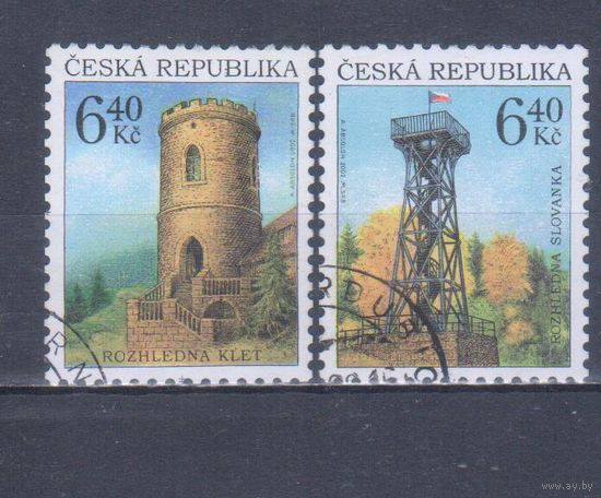 [1960] Чехия 2003. Культура.Архитектура.Башня.Вышка. Гашеная серия.