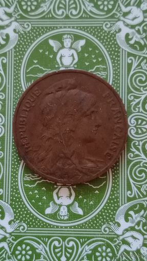 Франция 10 сантимов 1914