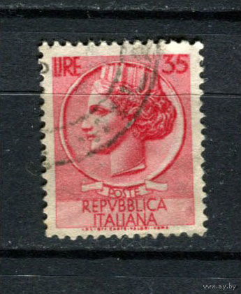 Италия - 1956 - Италия Туррита - [Mi. 971] - полная серия - 1 марка. Гашеная.  (LOT A39)