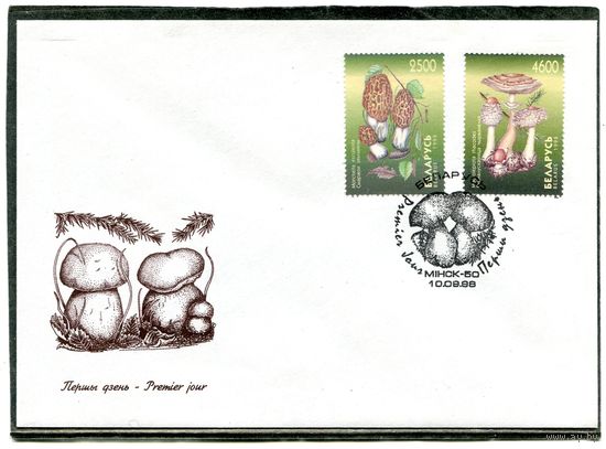 Беларусь 1998. КПД. Грибы