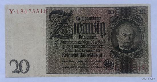 20 марок 1929