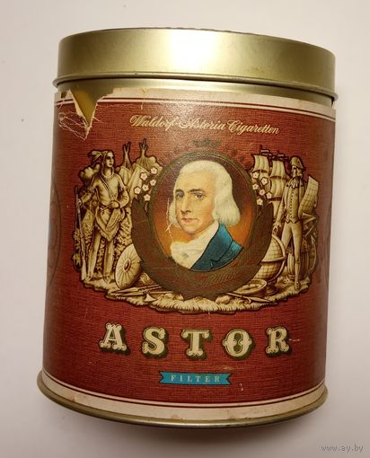 Футляр сигарет ASTOR / Waldorf-Astoria. Германия. / Веймарская республика./