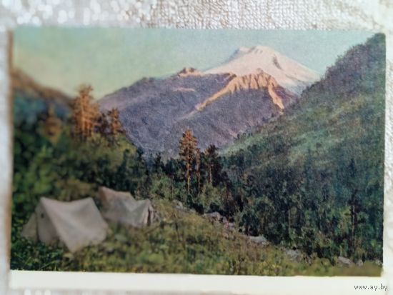 1956. Соколов. Утро на Эльбрусе