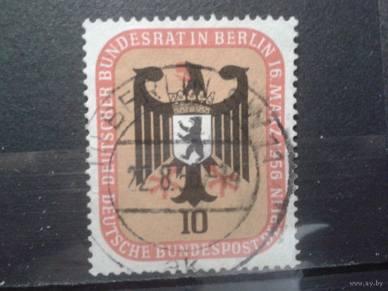 Берлин 1956 Герб Михель-1,0 евро гаш.