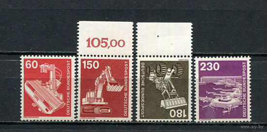 ФРГ - 1978/1979 - Стандарты. Индустрия и техника - [Mi. 990-994] - полная серия - 4 марки. MNH.  (Лот 97Fo)-T25P24