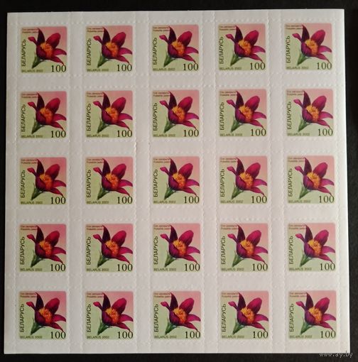 Беларусь 2003, VI стандарт чистый лист с рекламой РО БЕЛПОЧТА, КМ 490, номер заказа 1037ц каталог 20 евро