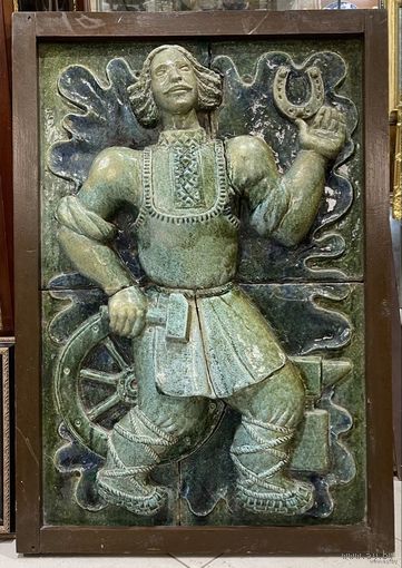 Каталожный Нестеревский Н.Л;90/60см;Керамическое панно. Каталожное. Размер 90х60см.