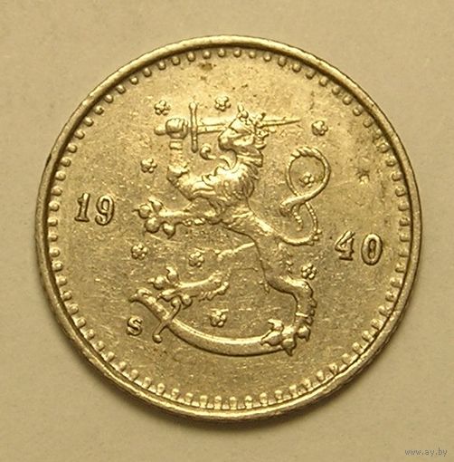 Финляндия, 25 Пенни 1940