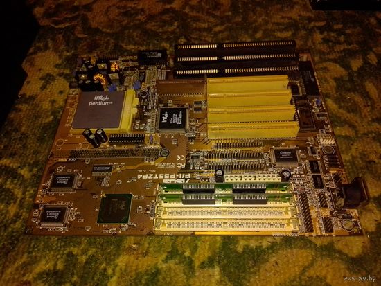 Материнская плата под сокет 7: ASUS P/I P55T2P4 Rev.3.1, рабочая, не ремонтировалась