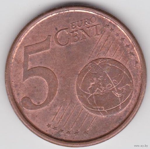 Испания 5 евроцентов 2001